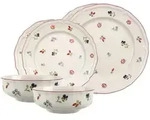 Villeroy & Boch Basic-Set, Wei&szlig;, Keramik, 6-teilig, 2x2x2 cm, Essen & Trinken,