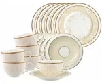 Villeroy & Boch Kaffeeservice, Wei&szlig;, Gold, Keramik, 18-teilig, 2x2x2 cm, Essen...