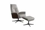 Kawola Relaxsessel, Grau, Metall, 1-Sitzer, F&uuml;llung: Schaumstoff, 78x106x84 cm,