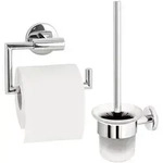 bremermann Badezimmer-Zubeh&ouml;r-Set, Chrom, Metall, 15.5x11x6 cm, Badaccessoires