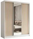 Masseno Schwebet&uuml;renschrank, Wei&szlig;, Holzwerkstoff, 7 F&auml;cher, Rechteckig,...