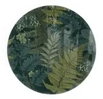 Tulup Glasplatte, Gr&uuml;n, Glas, Rund, 80x80x0.4 cm, Kleinm&ouml;bel, Kamine &...