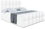 Altdecor Boxbett, Wei&szlig;, Holzwerkstoff, H4, H&ouml;he ca. 20 cm, 140x200 cm,