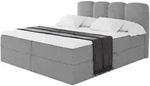 Altdecor Boxbett, Hellgrau, Holzwerkstoff, H4, H&ouml;he ca. 20 cm, 160x200 cm,