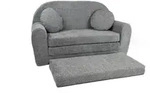 Fortisline Sofa, Grau, Textil, 96x57x48 cm, Kinderzimmer & Jugendzimmer,