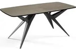 WFL Group Esstisch, Eiche, Metall, 10-Sitzer, Oval,Oval, 236x76x90 cm,...