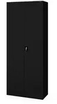 Jan Nowak Aktenschrank, Schwarz, Metall, 90x220x40 cm, Arbeitszimmer,...
