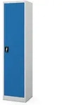 Jan Nowak Akten-Karteischrank, Blaugrau, Metall, 45x185x40 cm, Arbeitszimmer,