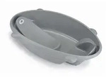 Cam il Mondo del Bambino S.p.A. Baby-Badewanne, Grau, Kunststoff, 49x88 cm,...