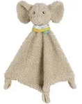 Fehn Schmusetuch Elefant Erik, Hellgrau, Textil, 32x13x33.5 cm, Spielzeug,