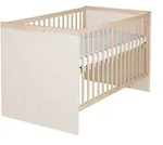 Roba Kombi-Kinderbett, Creme, Holz, Babym&ouml;bel, Babybetten, Gitterbett