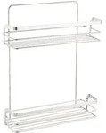 Spirella Regal, Chrom, Metall, 26.4x35x10.5 cm, h&auml;ngend, Wohnzimmer, Regale,