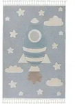 Obsession Kinderteppich My Fano, Blau, Mehrfarbig, Textil, Weltall, rechteckig,