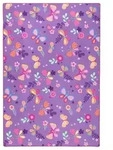 Snapstyle Kinder, Lila, Textil, Animalprint, 100x100 cm, Teppiche & B&ouml;den,...