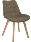 CLP Stuhl, Taupe, Holz, 53x84x63 cm, Esszimmer, St&uuml;hle, Esszimmerst&uuml;hle,