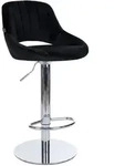 CLP Barhocker, Schwarz, Metall, 47x83x48 cm, Esszimmer, Barm&ouml;bel, Barhocker