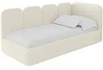 Altdecor Einzellbett, Champagner, Textil, 100x200 cm, Kinderzimmer &...