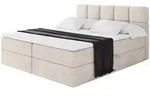 Altdecor Boxbett, Beige, Holzwerkstoff, H3, H&ouml;he ca. 20 cm, 160x200 cm,