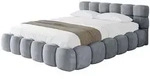 Altdecor Polsterbett, Grau, Textil, H3 + H4, 200x200 cm, Schlafzimmer, Betten,