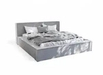 Fun M&ouml;bel Polsterbett, Grau, Textil, 180x200 cm, Schlafzimmer, Betten,...
