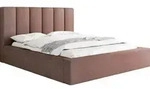 WFL Group Polsterbett, Altrosa, Kunststoff, 140x200 cm, Schlafzimmer, Betten,