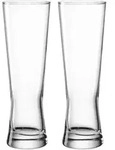 Leonardo Weizenbiergl&auml;serset Grano, Transparent, Glas, 2-teilig, 670 ml,...