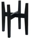 MCW Pflanzenst&auml;nder, Schwarz, Holz, 37x30x37 cm, Wohnzimmer, Wohnzimmertische,