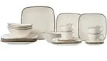 Ritzenhoff Breker Kombiservice, Creme, Keramik, 20-teilig, 2x2x2 cm, Essen & Trinken,