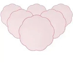 Villeroy & Boch Platzsets, Rosa, Textil, Rund, Wohntextilien, Tischw&auml;sche, Tischsets