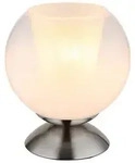 Globo Lighting Led, Silber, Glas, 18x19x18 cm, Lampen & Leuchten,...