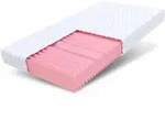 FDM Kaltschaummatratze, Wei&szlig;, Textil, H2 + H3, F&uuml;llung: Kaltschaum,...