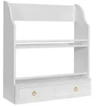 Petits-meubles Wandboard, Wei&szlig;, Holzwerkstoff, 67x75x23 cm, Wohnzimmer, Regale,