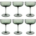 like.Villeroy & Boch Sektschalen, Gr&uuml;n, Glas, Essen & Trinken, Gl&auml;ser,