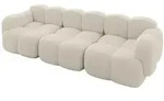 Altdecor 3-Sitzer, Sand, Kunststoff, 300x75x118 cm, Wohnzimmer, Sofas & Couches,
