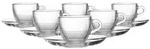Ritzenhoff Breker Espresso-Set, Transparent, Glas, Kaffee & Tee, Tassen,