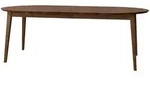 Feldmann-Wohnen Esstisch, Dunkelbraun, Holz, Rechteckig, 190x74.5x90 cm,...
