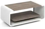 WFL Group Couchtisch, Greige, Holzwerkstoff, Nachbildung, Rechteckig, 100x41x50...