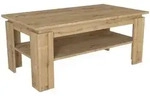 [en.casa] Couchtisch, Eiche, Holzwerkstoff, Rechteckig, 110x47x60 cm,...