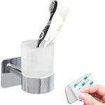 bremermann Becherhalter, Chrom, Metall, 9x11x11 cm, Badaccessoires,