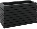 MCW Pflanzkasten, Schwarz, Holz, 63x41x23 cm, Gartenzubeh&ouml;r, Blument&ouml;pfe