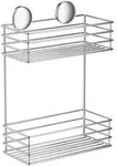 Smedbo Duschkorb, Chrom, Metall, eckig, 25x27x12 cm, Badaccessoires,...