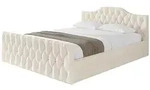 Altdecor Polsterbett, Creme, Textil, 160x200 cm, Schlafzimmer, Betten,...