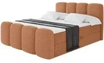 Altdecor Boxbett, Orange, Holzwerkstoff, H3, H&ouml;he ca. 20 cm, 200x200 cm,