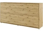Mirjan24 Schrankbett, Eiche Artisan, Kunststoff, Rechteckig, 90x200 cm,...
