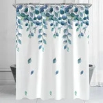 Duschvorhang, Mehrfarbig, Textil, 150x180 cm, Badtextilien, Duschvorh&auml;nge