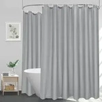 Duschvorhang, Grau, Textil, 300x200 cm, Badtextilien, Duschvorh&auml;nge