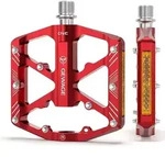 Fahrradpedale, Rot, Metall, 11.8x1.5x11.8 cm, Freizeit, Sport & Fitness,...