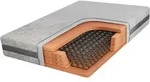 MKS Federkernmatratze, Mehrfarbig, Textil, H3, F&uuml;llung: Schaumstoff,...