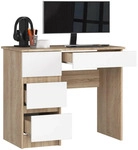Raumhirsch Furniture Schreibtisch, Wei&szlig;, Holzwerkstoff, Rechteckig, 52x77x124...