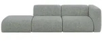 Altdecor Sofa, Hellgr&uuml;n, Kunststoff, 3-Sitzer, L-Form, 296x70x89 cm, Wohnzimmer,